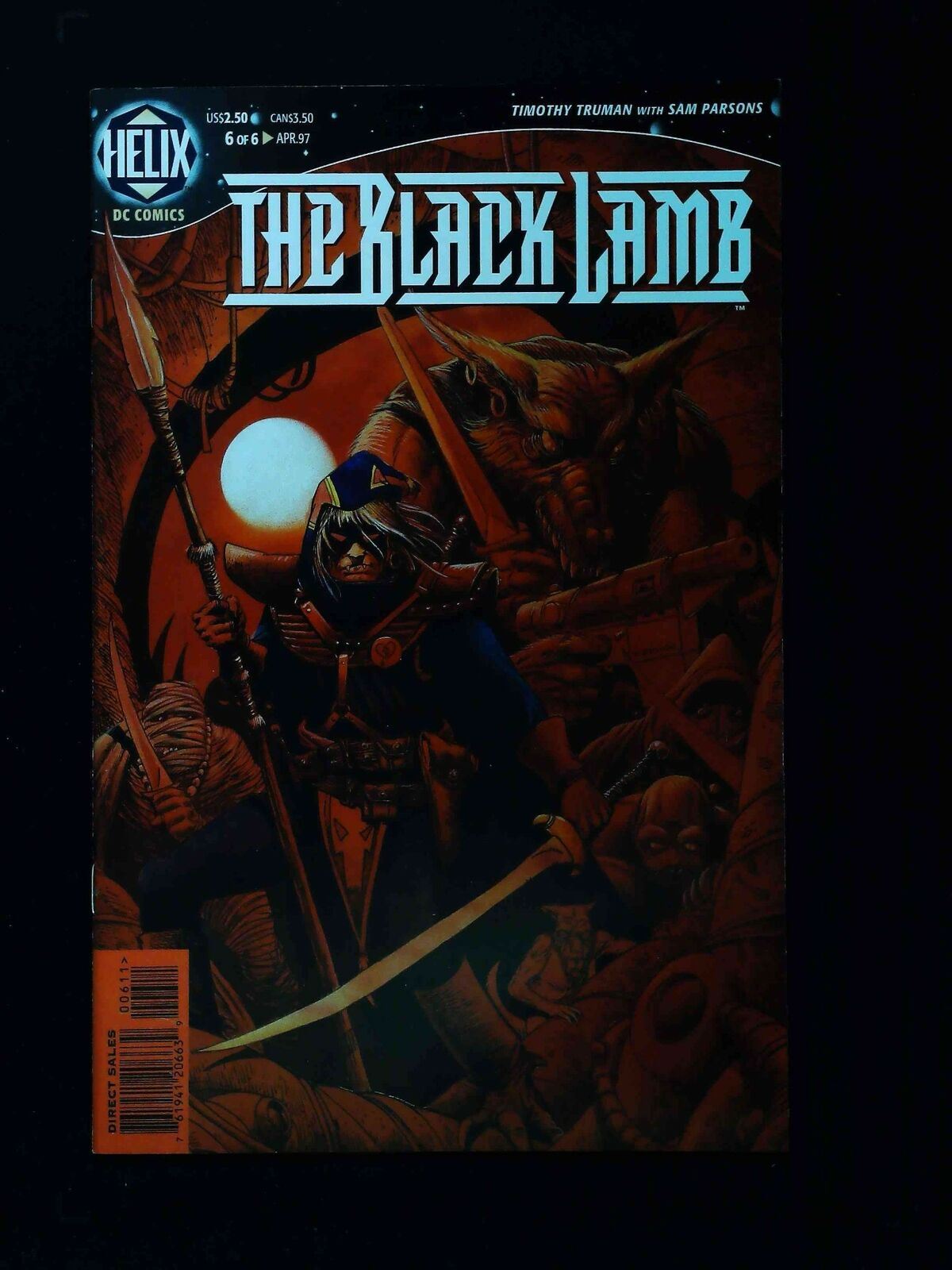 Black Lamb #6  Helix Comics 1997 Nm-