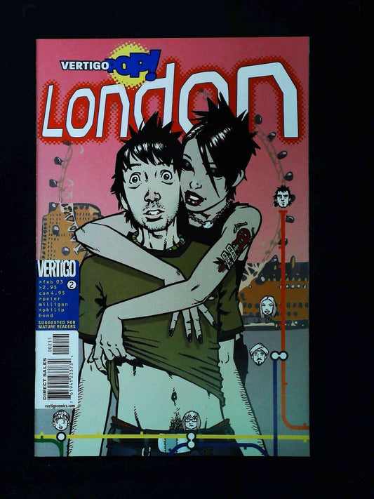 Vertigo Pop! London #2  Dc/Vertigo Comics 2003 Nm-