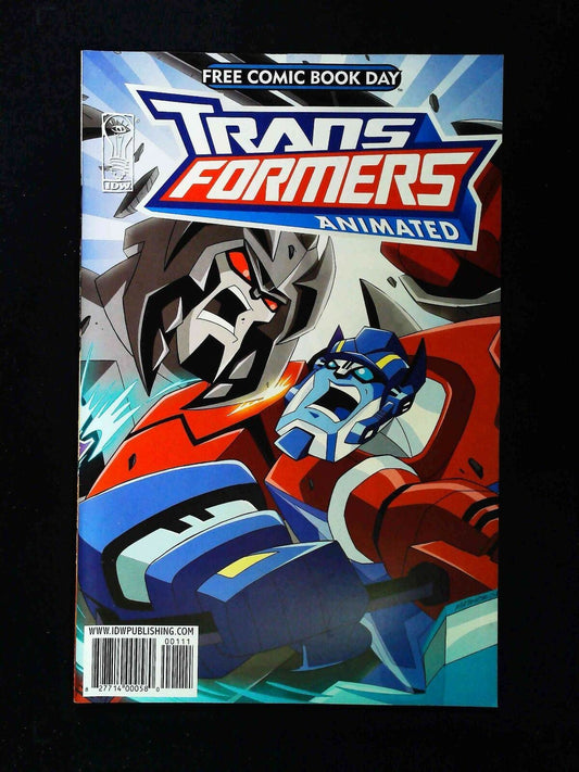 Transformers Animated Gi Joe (Fcbd) #2009  Idw Comics 2009 Vf/Nm