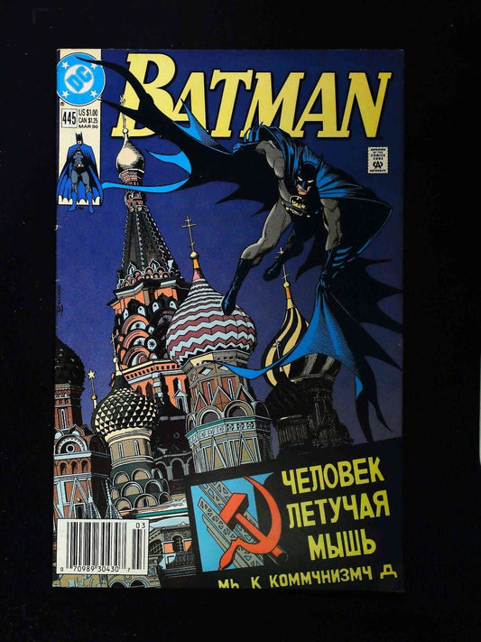 Batman #445  Dc Comics 1990 Vf+ Newsstand