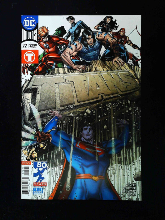 Titans #22B (3Rd Series) Dc Comics 2018 Nm  Cover By Nick  Bradshaw