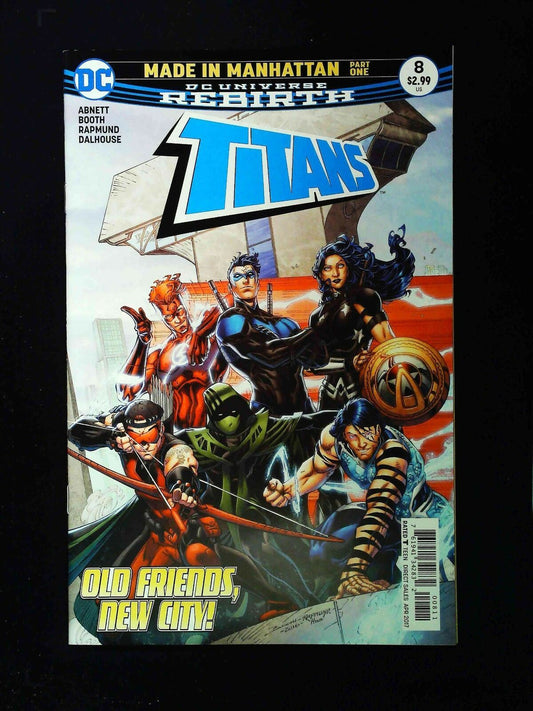 Titans #8 (3Rd Series) Dc Comics 2017 Nm