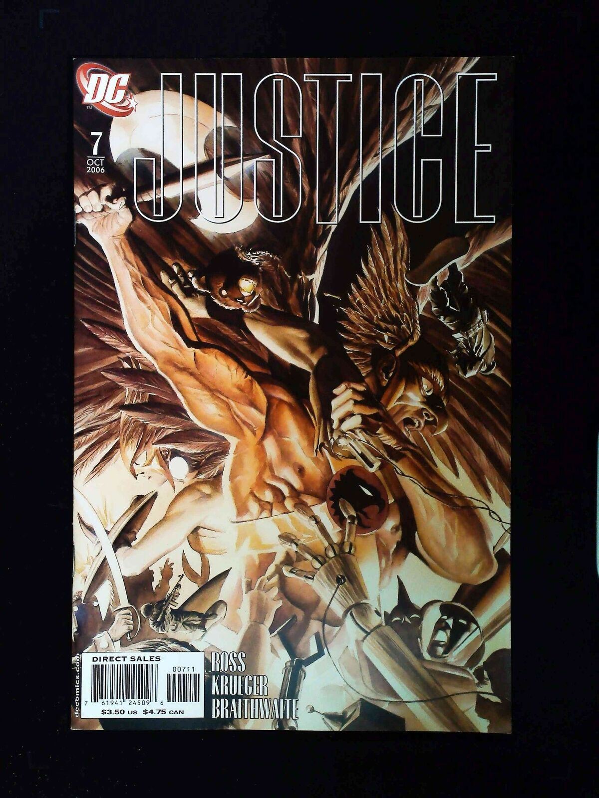 Justice #7  Dc Comics 2006 Nm-