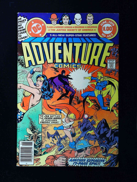Adventure Comics #463  Dc Comics 1979 Fn/Vf Newsstand