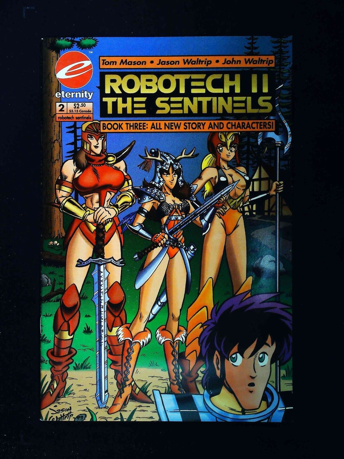 Robotech 2 The Sentinels Book 3 #2  Eternity/Academy Comics 1993 Vf+