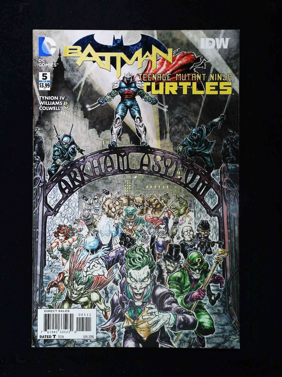 Batman Teenage Mutnat Ninja Turtles #5  Dc Comics 2016 Vf/Nm