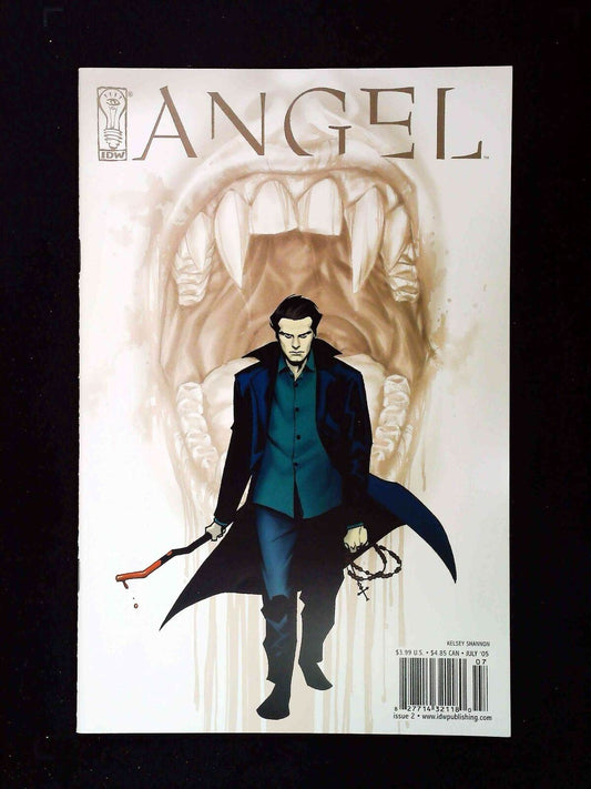 Angel The Curse #2D Idw Comics 2005 Vf/Nm Newsstand Cover By Davd Messina