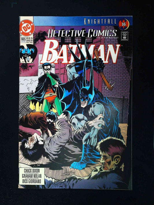 Detective Comics #665  Dc Comics 1993 Nm-