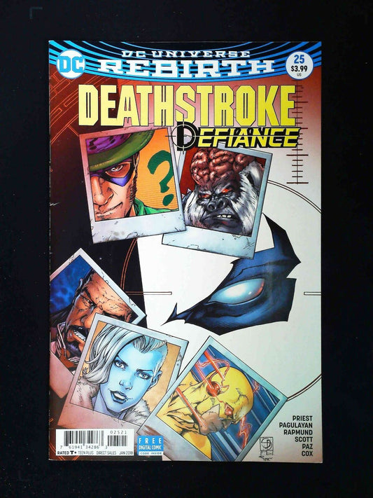 Deathstroke #25B (3Rd Series) Dc Comics 2018 Vf+  Cover By Shane Davis