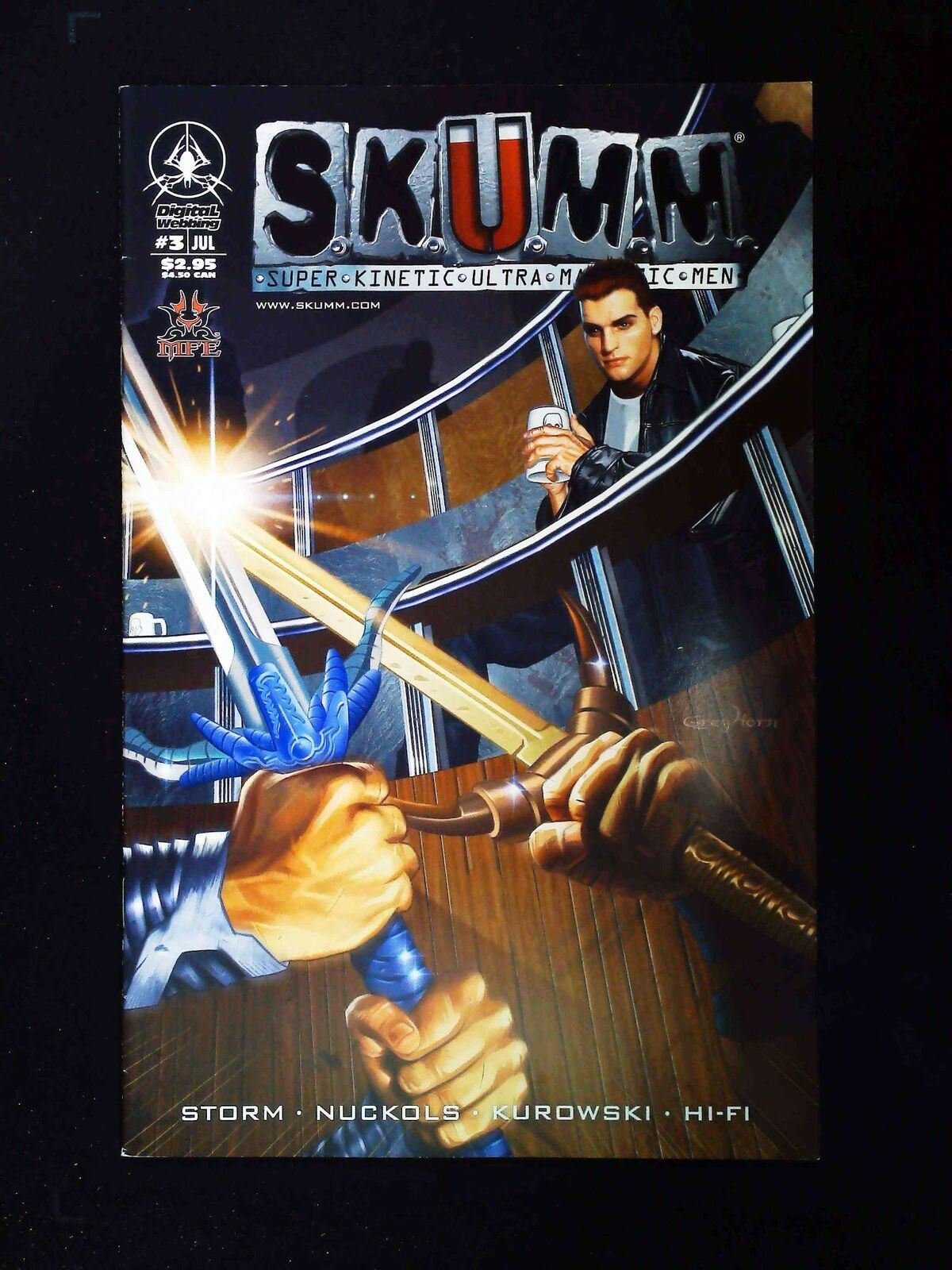 Skumm #3B  Digital Wabbing Comics 2003 Vf+