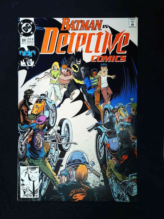 Detective Comics #614  Dc Comics 1990 Vf+