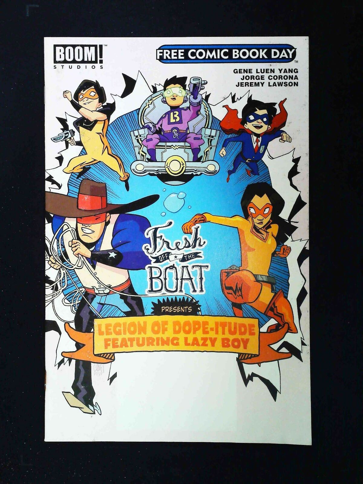 Fresh Off The Boat Presents Legion Of Dope-Itude  Lazy Boy Fcbd #1 Boom 2017 Vf+