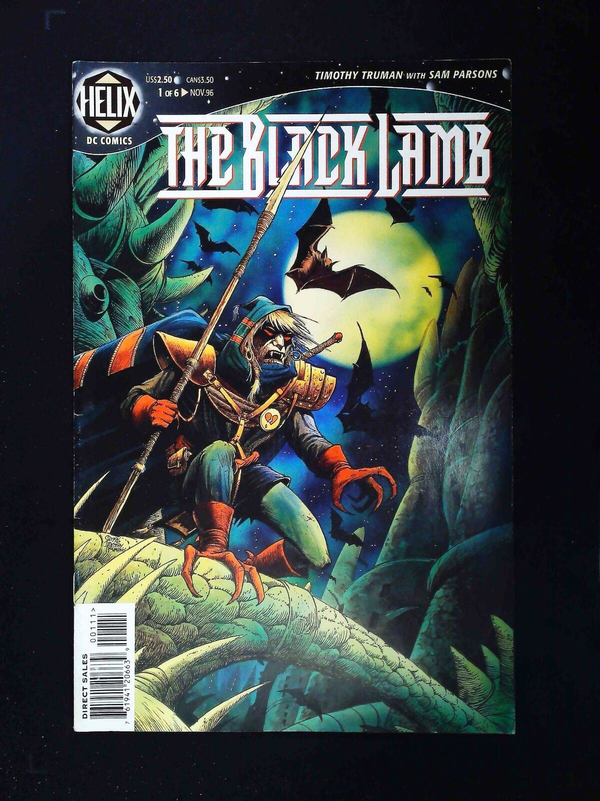 Black Lamb #1  Helix Comics 1996 Vf+