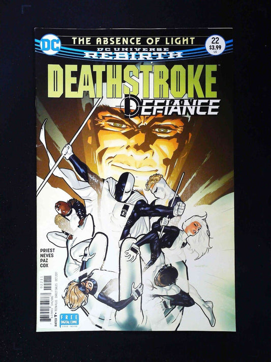 Deathstroke #22 (3Rd Series) Dc Comics 2017 Vf+