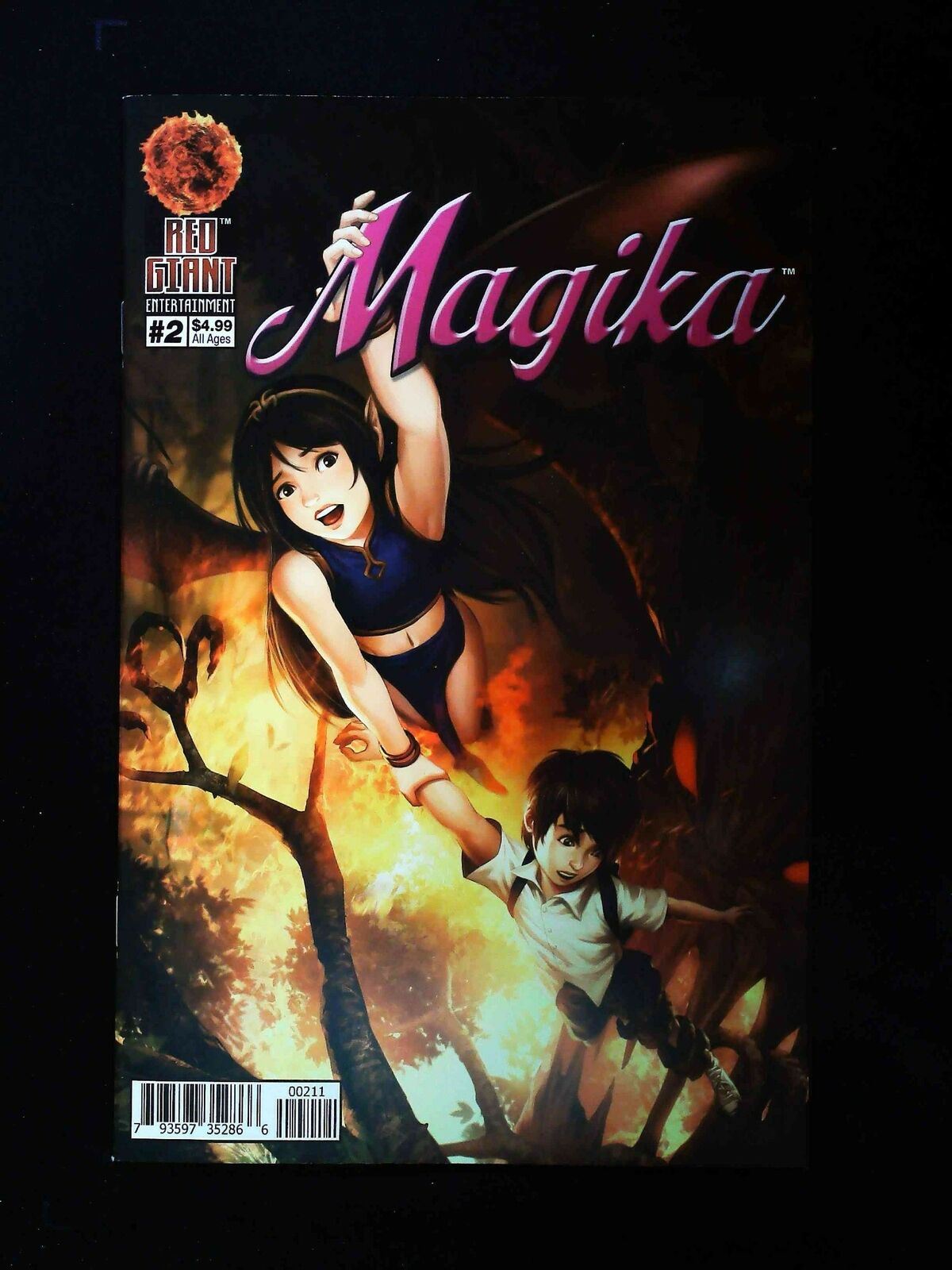 Magika #2  Red Giant Comics 2021 Nm