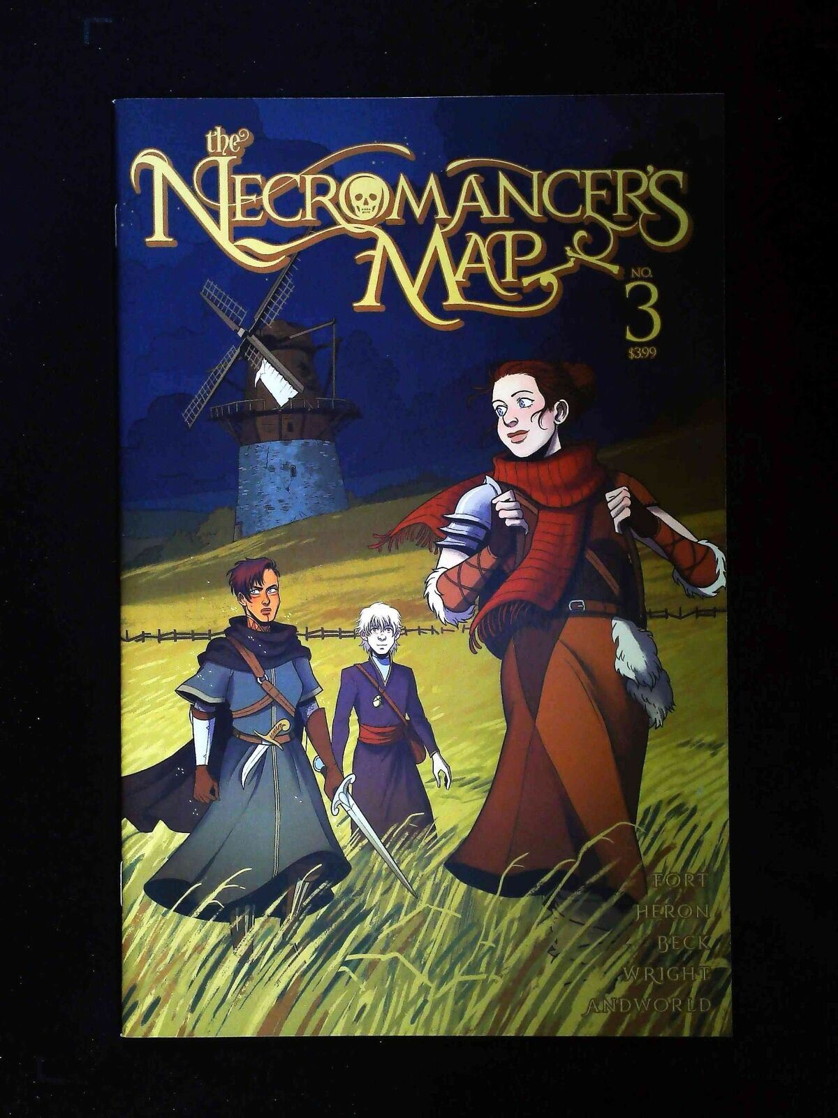 Necromancer'S Map #3  Vault Comics 2019 Nm+