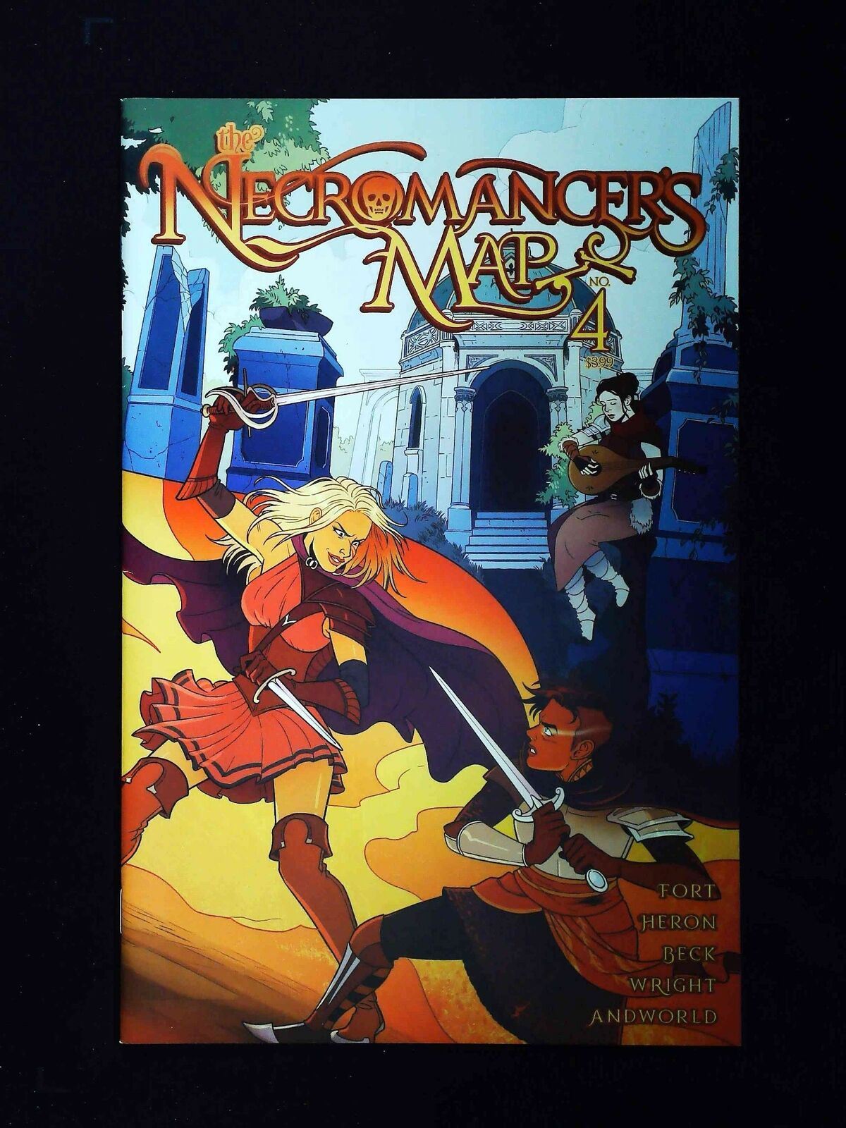 Necromancer'S Map #4  Vault Comics 2019 Nm