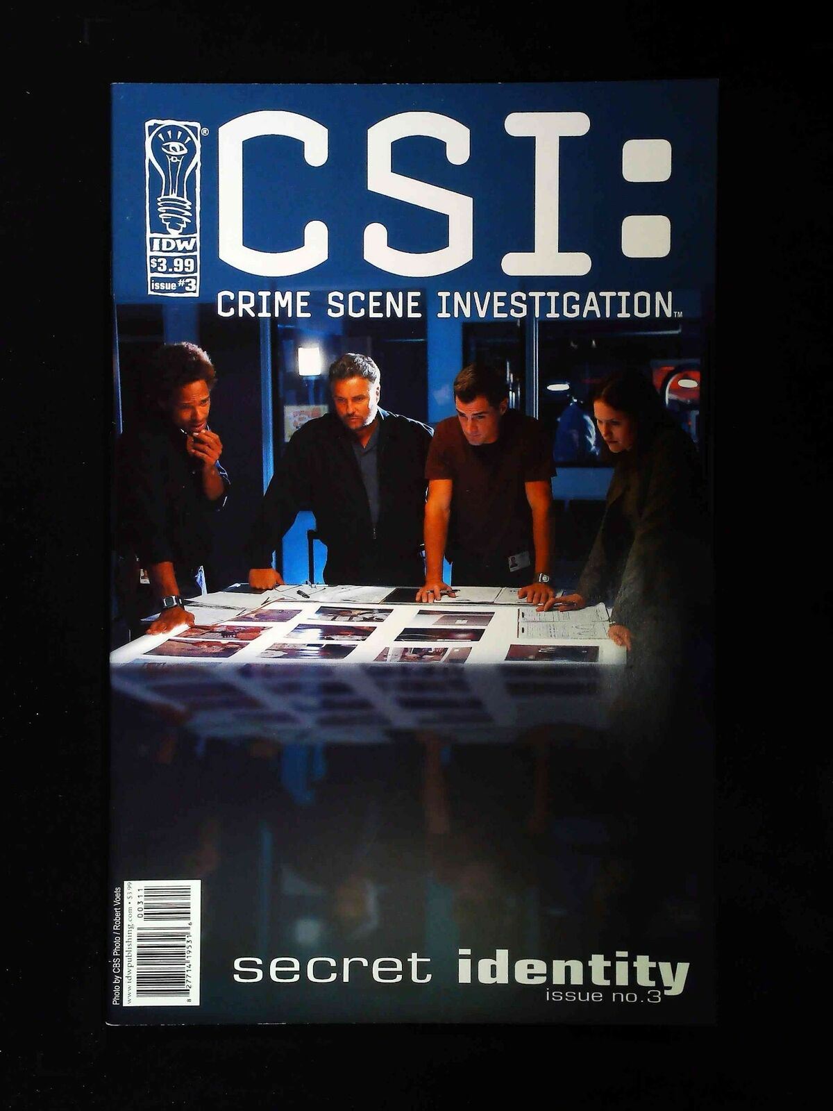 Csi Secret Identity #3  Idw Comics 2005 Vf/Nm