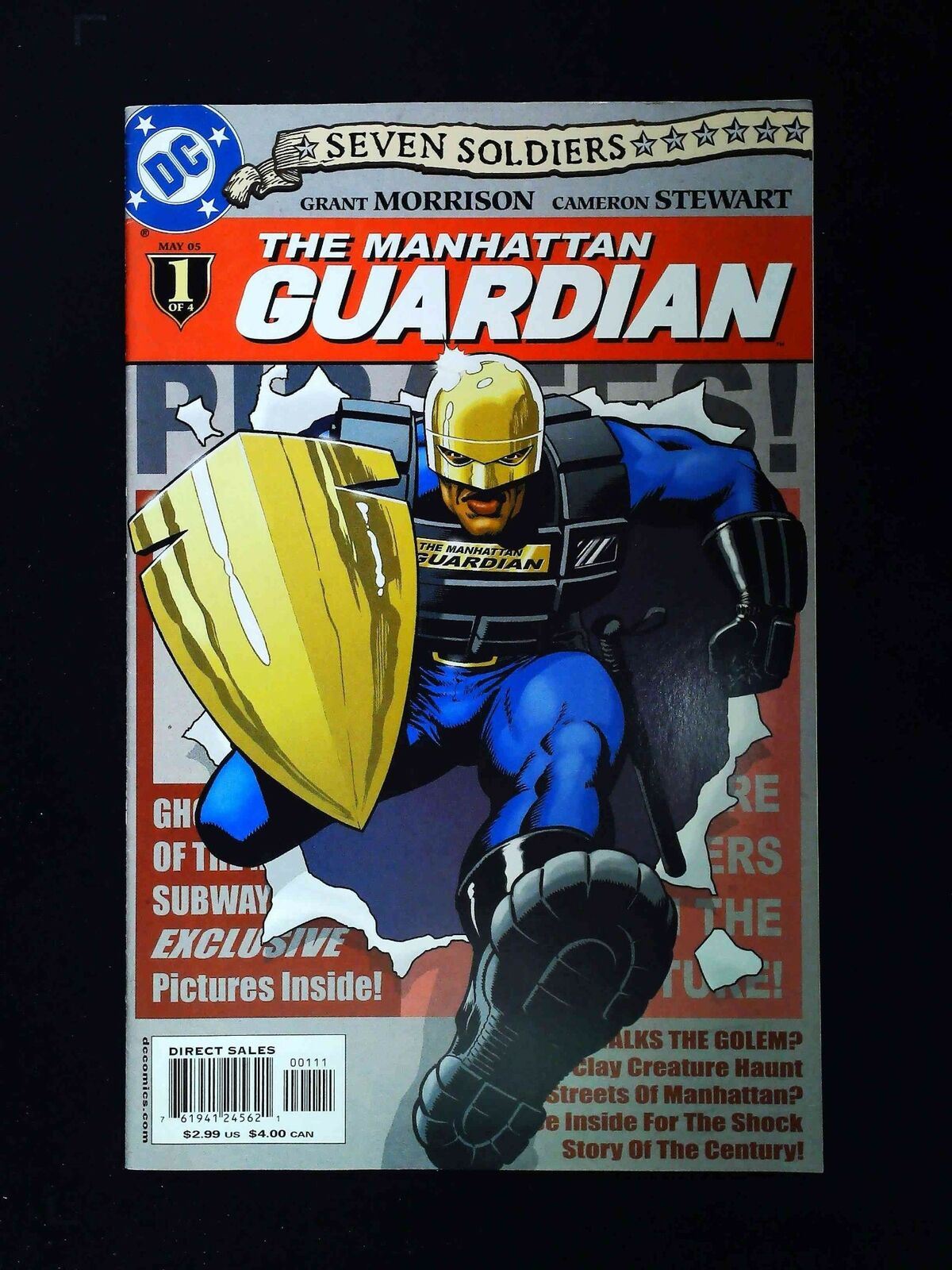 Seven Soldier Guardian #1  Dc Comics 2005 Vf+