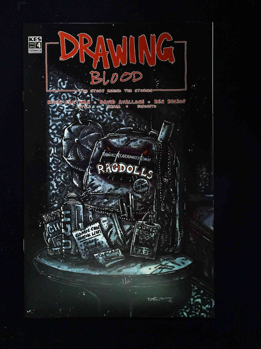 Drawing Blood Spilled Ink #4B  Kevin Eastman Studios 2019 Nm+  Eastman Variant