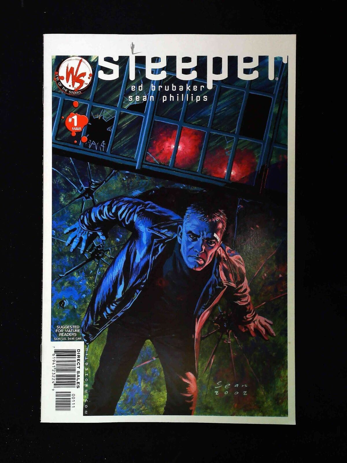 Sleeper #1  Wildstorm Comics 2003 Vf+