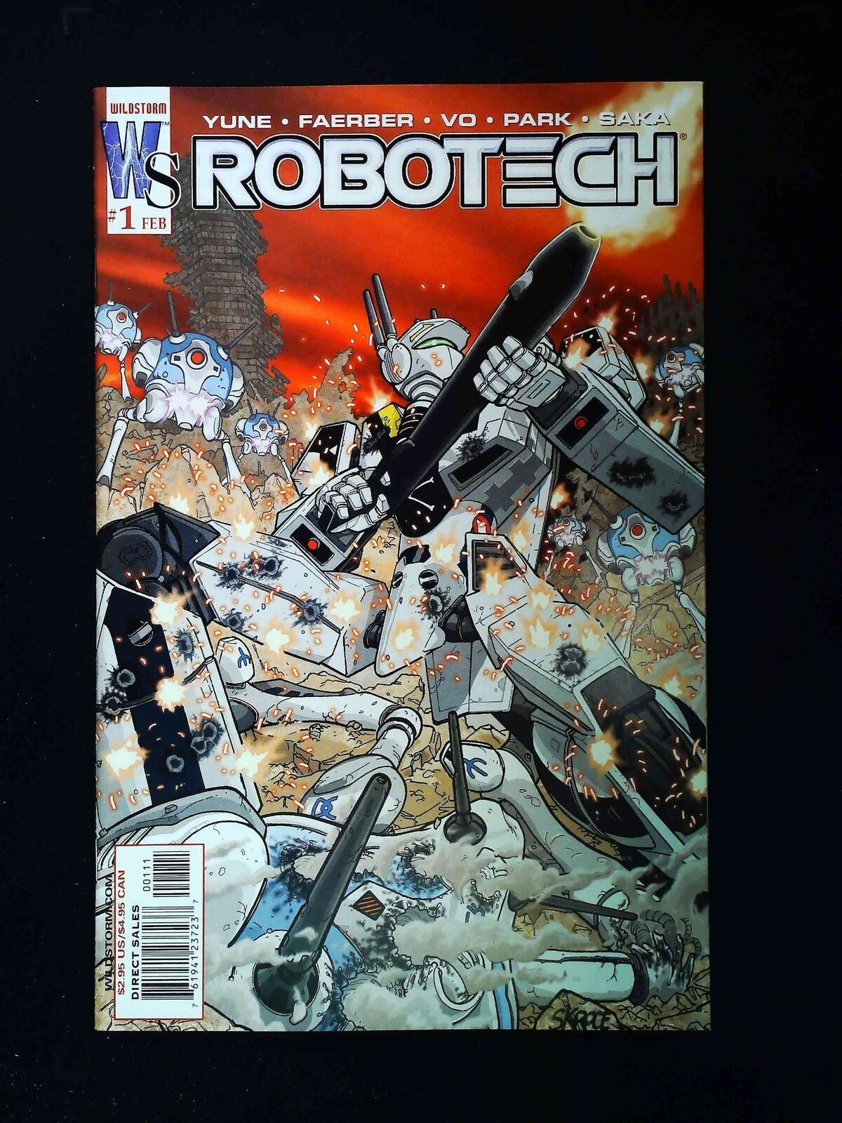 Robotech #1B  Wildstorm Comics 2003 Nm  Skroce Variant