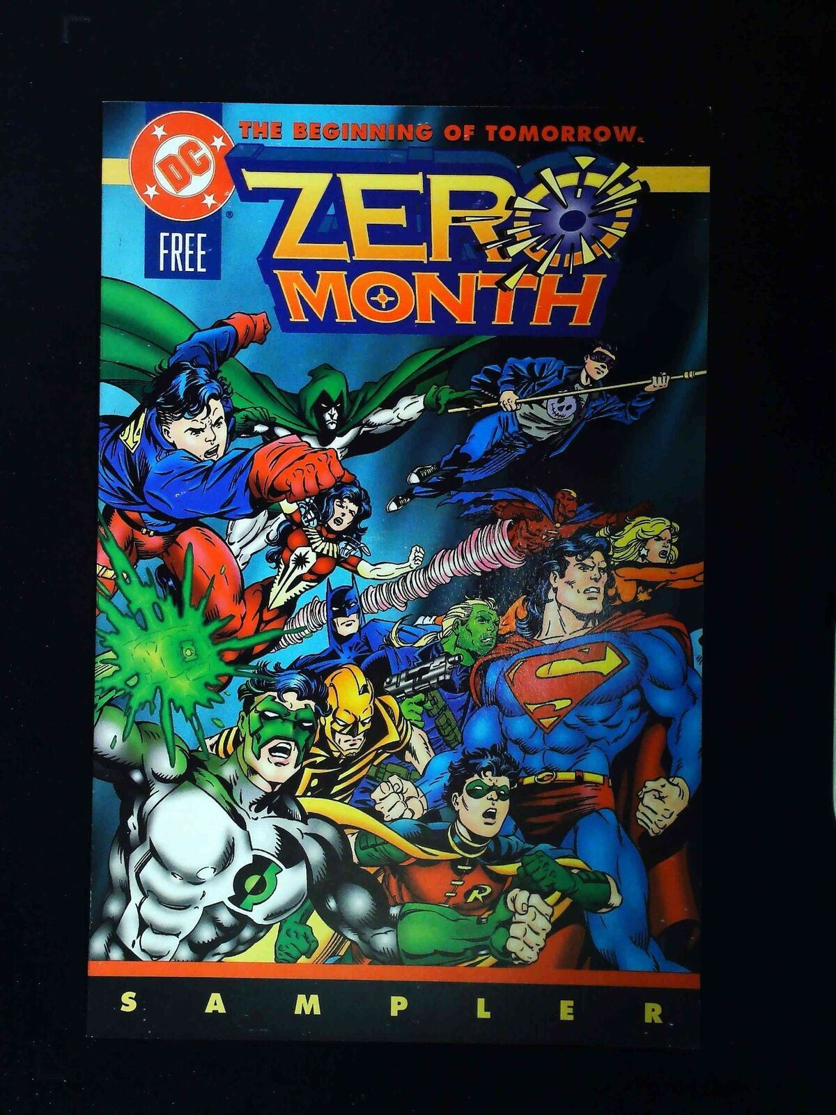 Zero Hour Sampler Zero Month #1  Dc Comics 1994 Vf/Nm