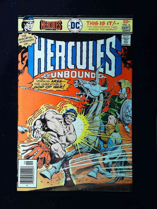 Hercules Unbound #6  Dc Comics 1976 Vf Newsstand