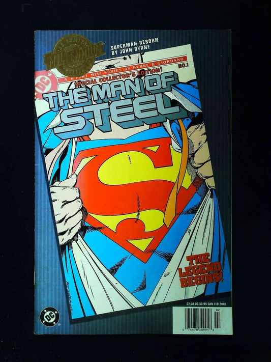 Millennium Edition The Man Of Steel #1  Dc Comics 2000 Vf+ Newsstand