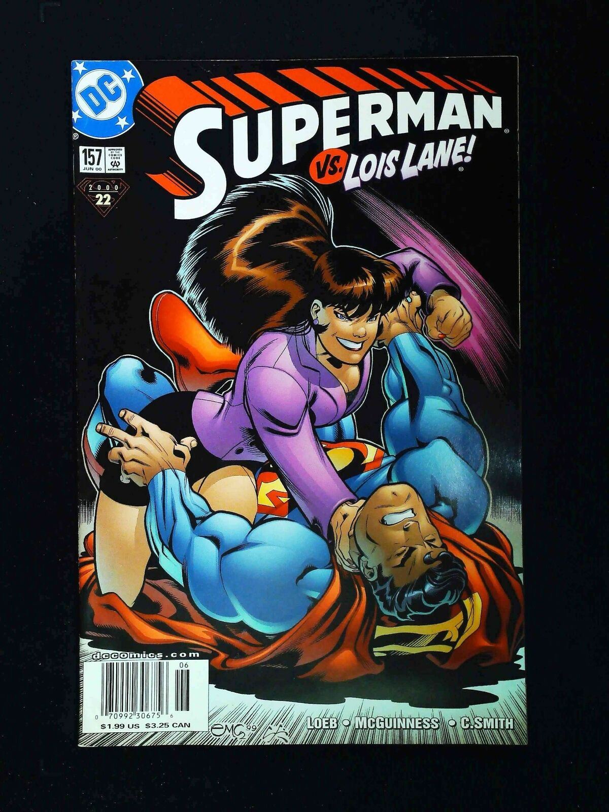 Superman #157 (2Nd Series) Dc Comics 2000 Vf+ Newsstand