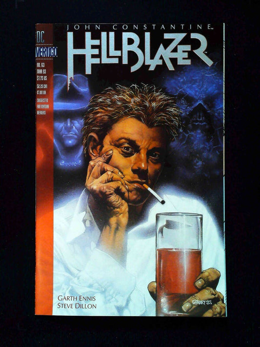 Hellblazer #63  Dc/Vertigo Comics 1993 Nm-