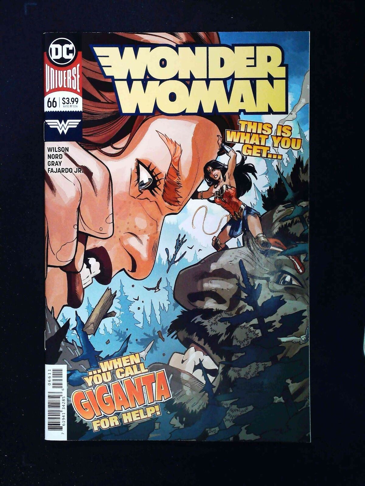 Wonder Woman #66 (5Th Series) Dc Comics 2019 Nm+