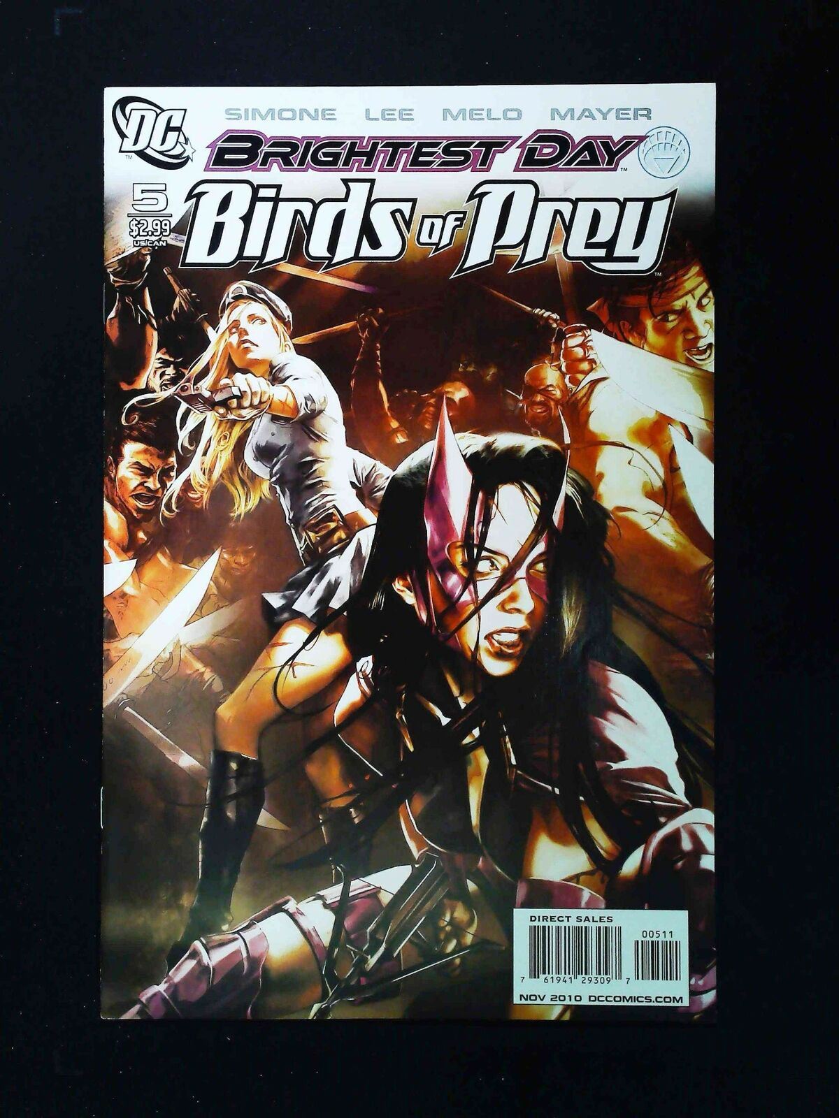 Birds Of Prey #5 (2Nd Series) Dc Comics 2010 Nm-