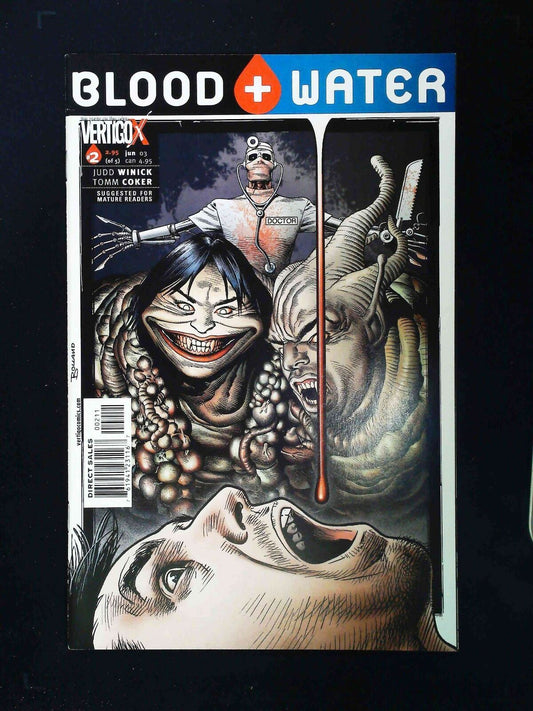 Blood And Water #2  Dc/Vertigo Comics 2003 Vf/Nm