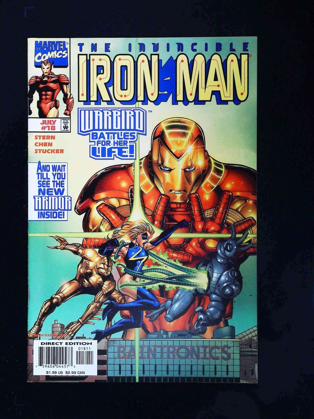 Iron Man #18 (3Rd Series) Marvel Comics 1999 Nm