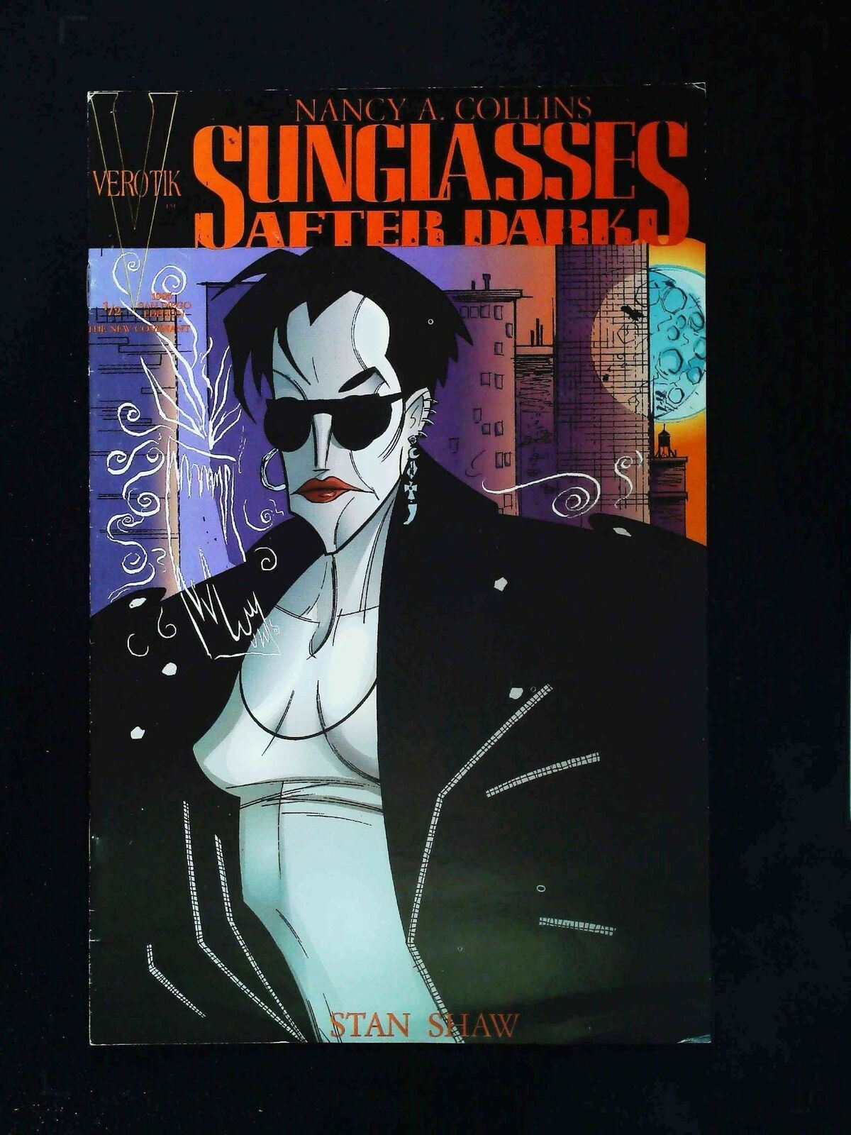 Sunglasses After Dark Sdcc 1/2 #0.5  Verotik Comics 1999 Vf-