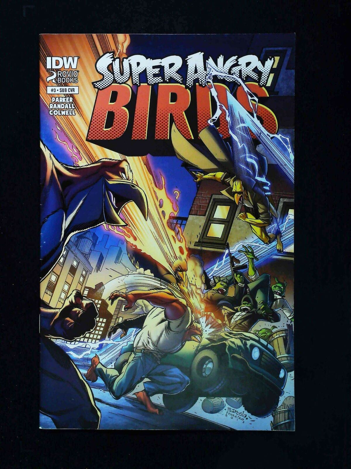 Super Angry Birds #3Sub  Idw Comics 2015 Vf+  Ferreira Variant