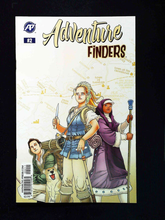 Adventure Finders #2  Antarctic Comics 2017 Nm-