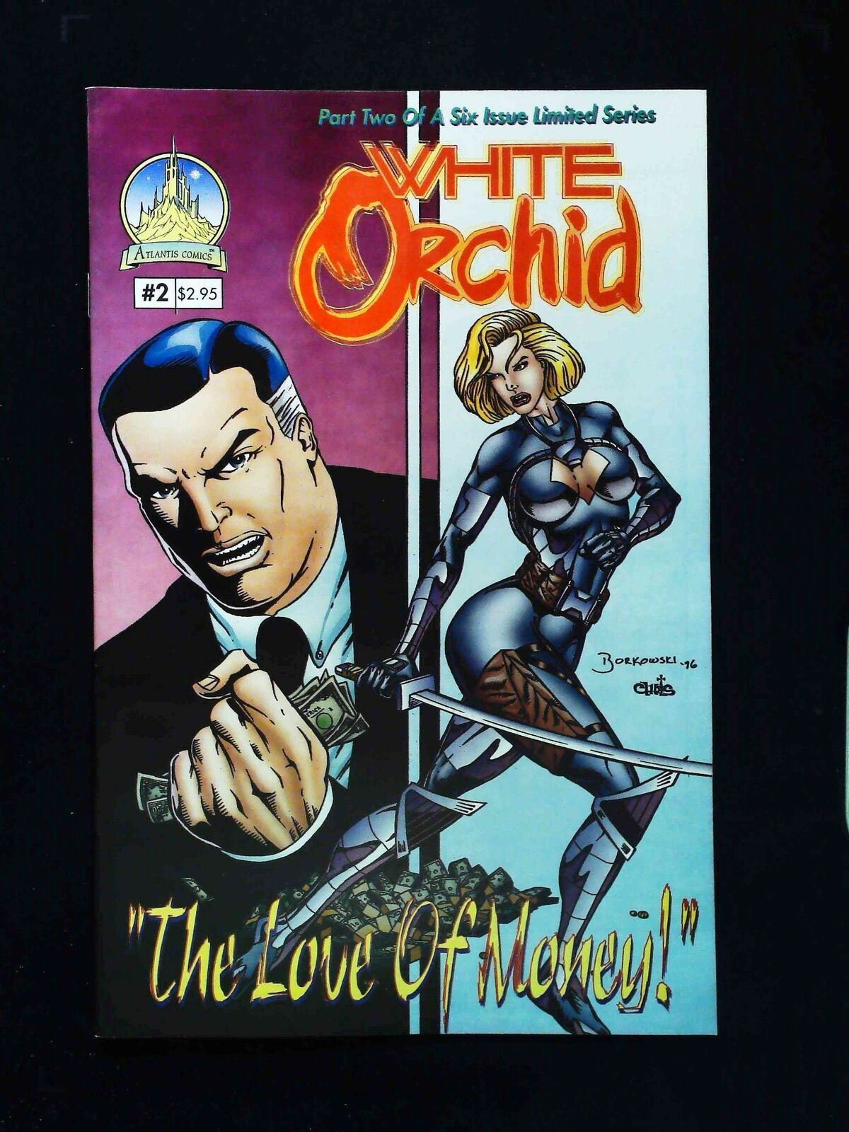 White Orchid #2  Atlantis Comics 1996 Nm-