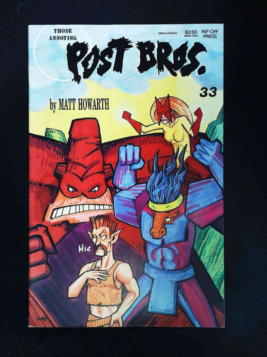 Those Annoying Post Brothers #33  Rip Off Comics 1993 Vf