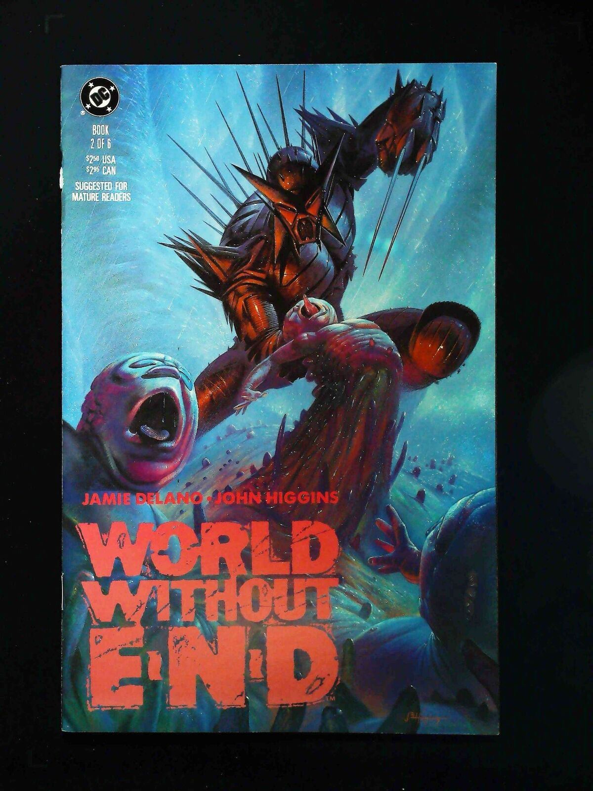 World Without End #2  Dc Comics 1990 Vf/Nm