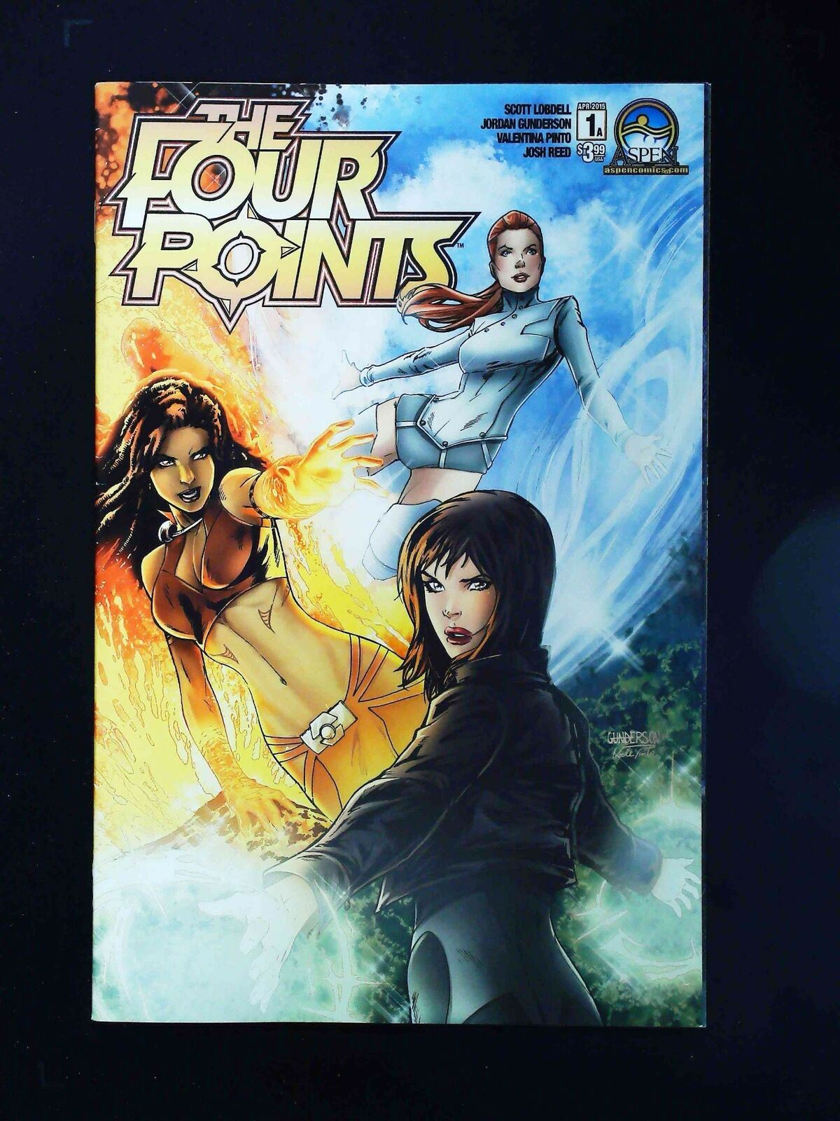 Four Points #1  Aspen Comics 2015 Vf+