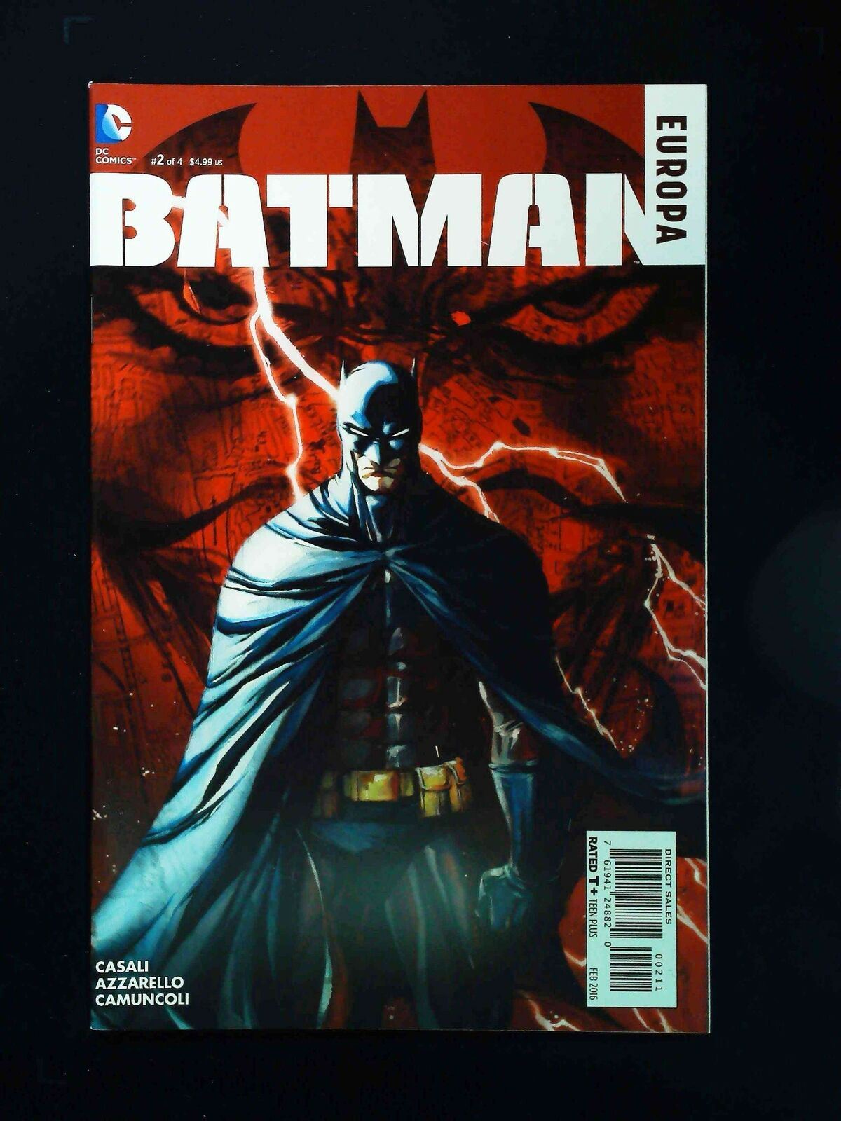 Batman Europa #2  Dc Comics 2016 Nm