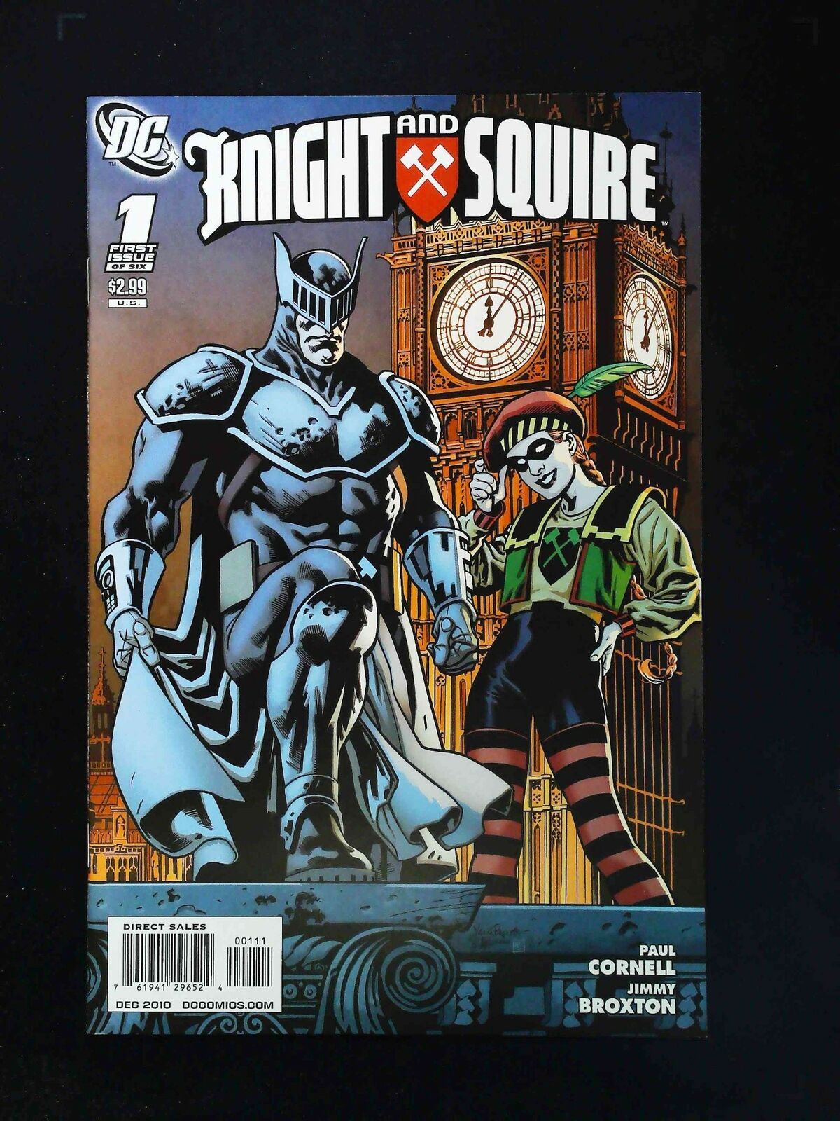 Knight And Squire #1  Dc Comics 2010 Vf/Nm