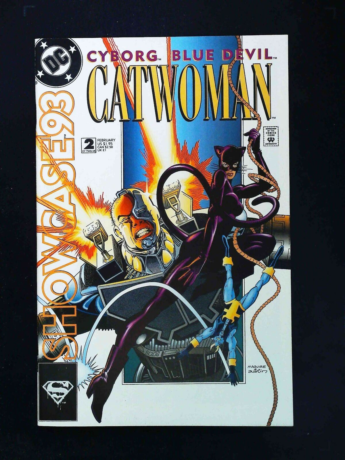 Showcase 93 #2  Dc Comics 1993 Vf+