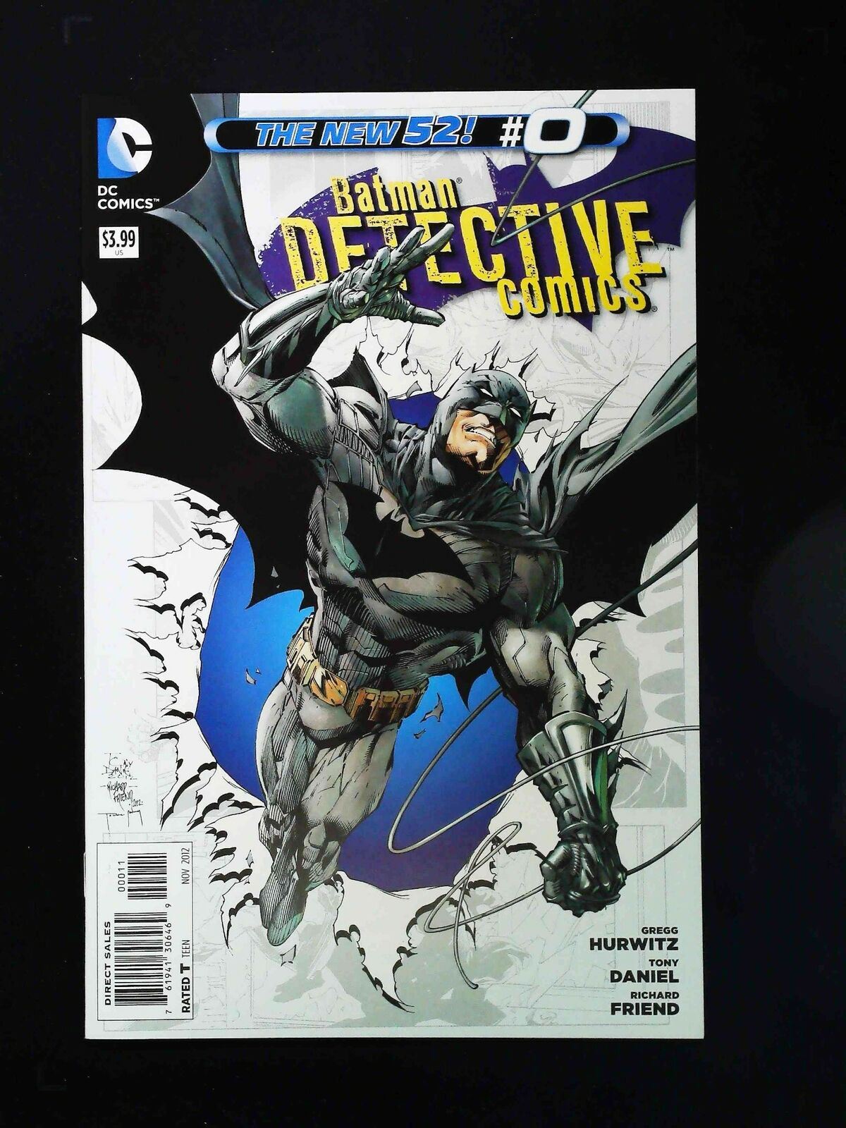 Detective Comics  #0 (2Nd Series) Dc Comics 2012 Nm