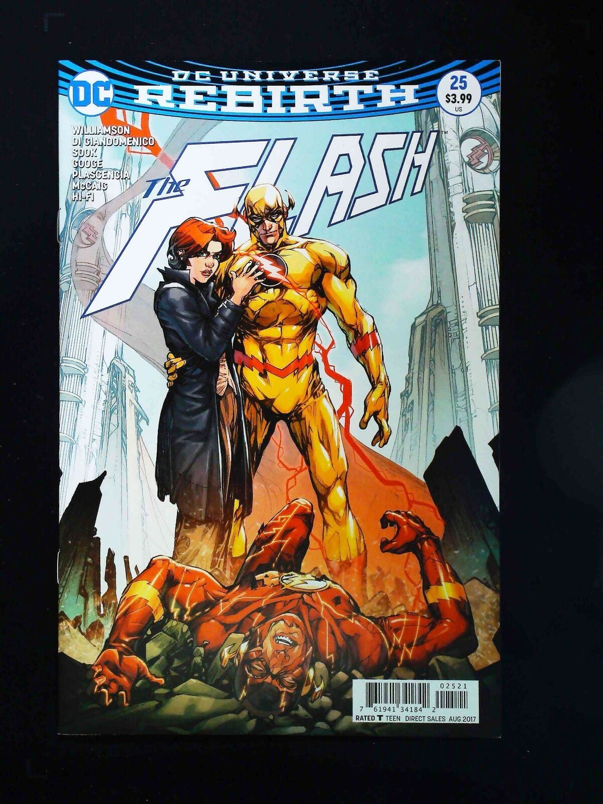 Flash #25B (5Th Series) Dc Comics 2017 Nm+  Porter Variant