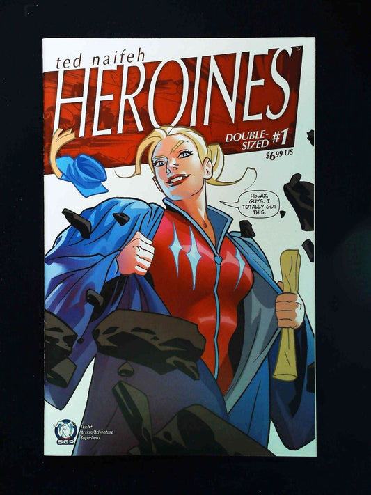 Heroines #1  Space Goat Comics 2017 Vf+