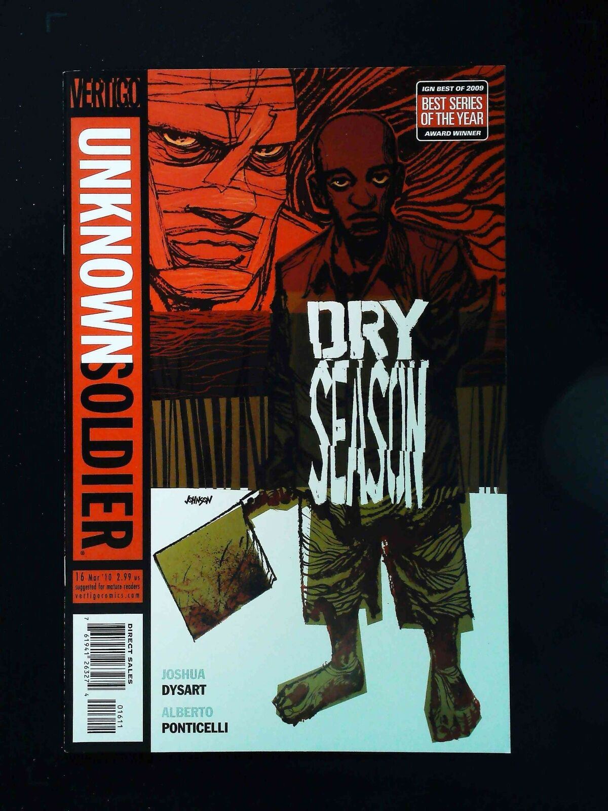 Unknown Soldier #16 (2Nd Series) Dc Comics 2010 Nm-