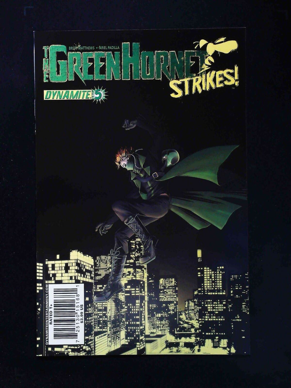 Green Hornet Strikes #5  Dynamite Comics 2010 Vf+